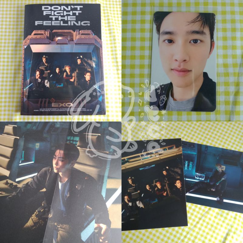 Ready Unsealed Album EXO Dont fight the feeling pc photocard DO kyungsoo pb ver vol 2 photobook dftf