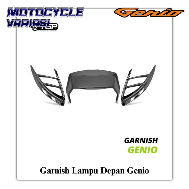 Garnish Lampu Depan Genio Garnish Genio Cover Lampu Depan Genio