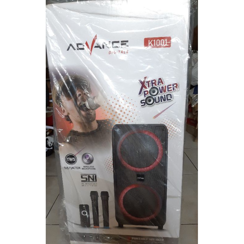 Speaker Aktif Portable Advance K1212N / K1001