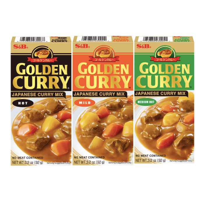 

S&B GOLDEN CURRY SAUCE MIX 92GR