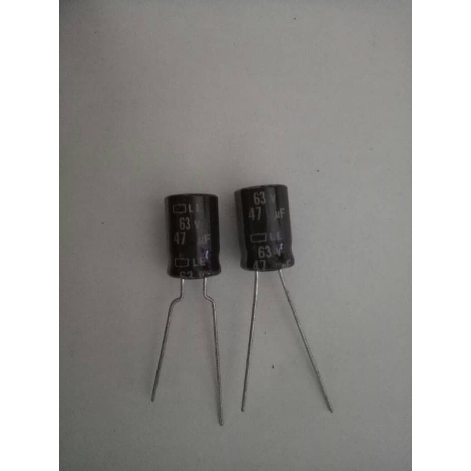 KAPASITOR / ELCO 47uf 47 uf 63V