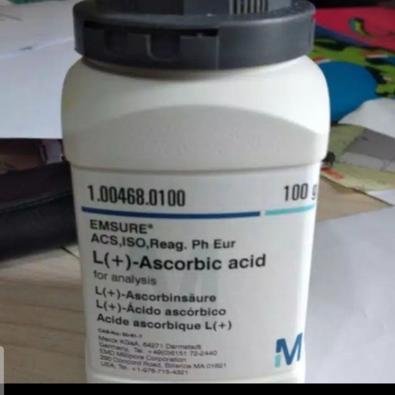 Asam Askorbat/Ascorbic Acid Merck/Askorbik Acid/Vitamin C/Vit C
