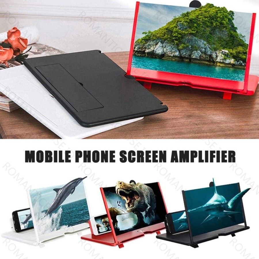 portable kaca pembesar layar hp - 3D buy 1 get 1