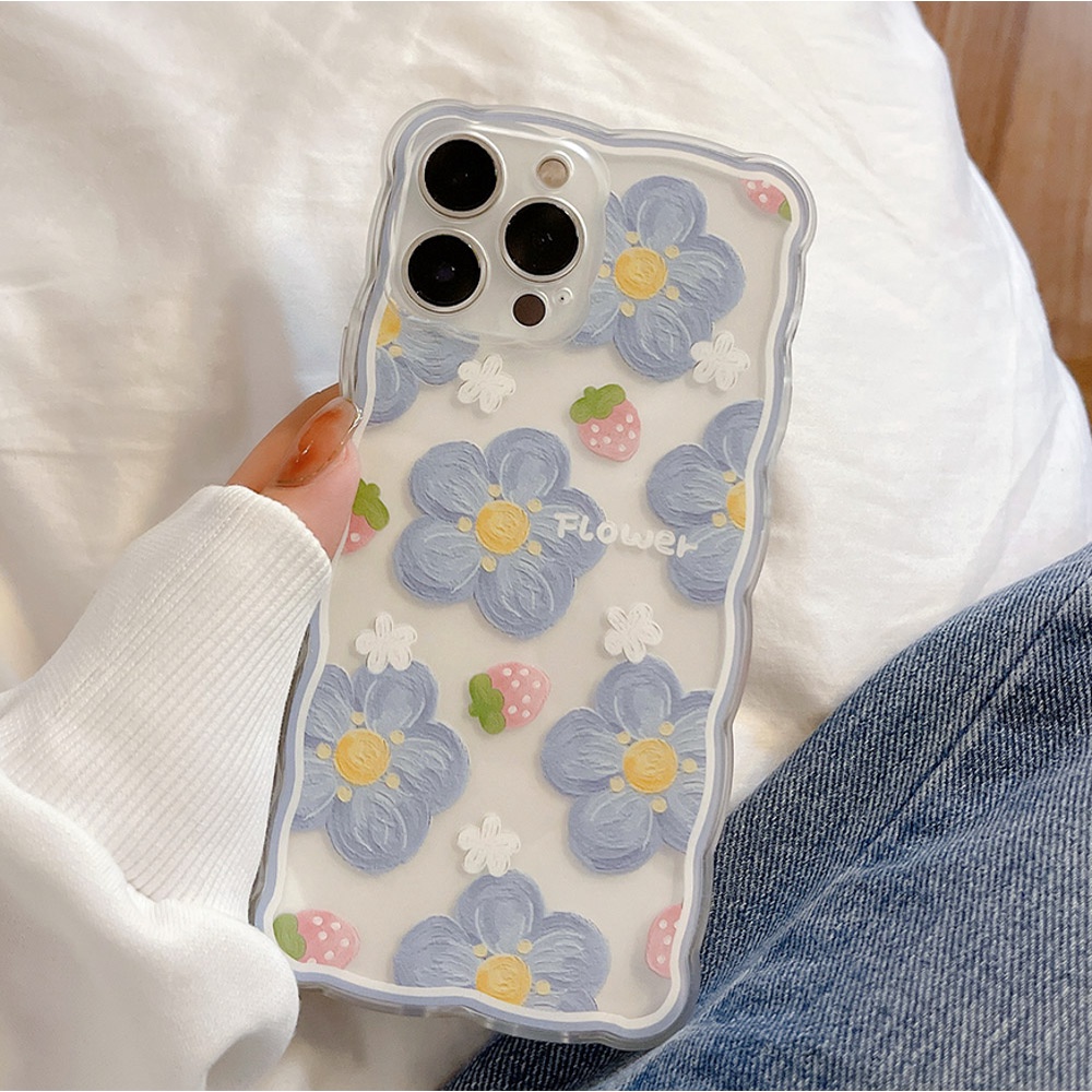 Soft Case Tpu Silikon Transparan Motif Doodle Kotak Untuk IPhone 13 11 12 Pro Max X XR XS Max 7 8 Plus 13 Mini 12 Mini SE2020