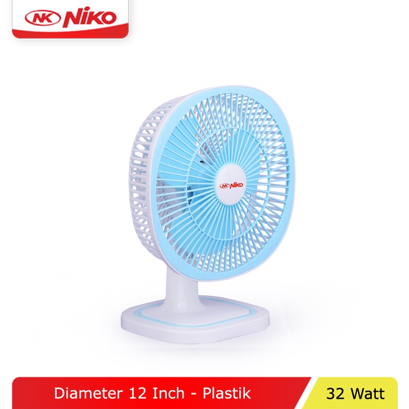 NIKO Kipas Angin Meja 12 Inch NKD 1201 / Deskfan - Garansi 1 Tahun