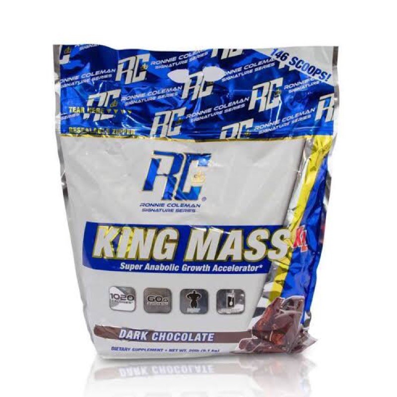 RC RONNIE COLEMAN KING MASS GAINER 20 LBS SUPLEMEN KESEHATAN MAKANAN PROTEIN ISOLATE NONSERIOUS MASS