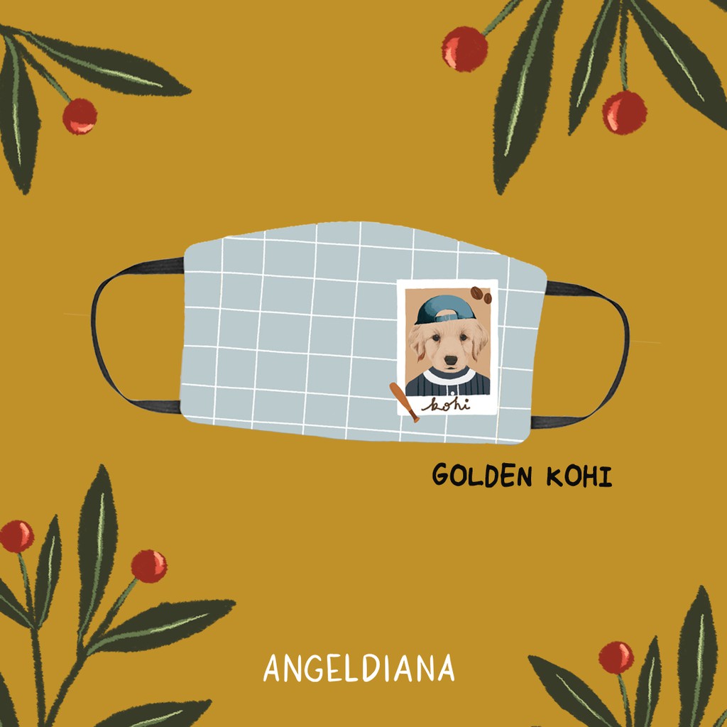 Golden Kohi Mask (MASKER KAIN)