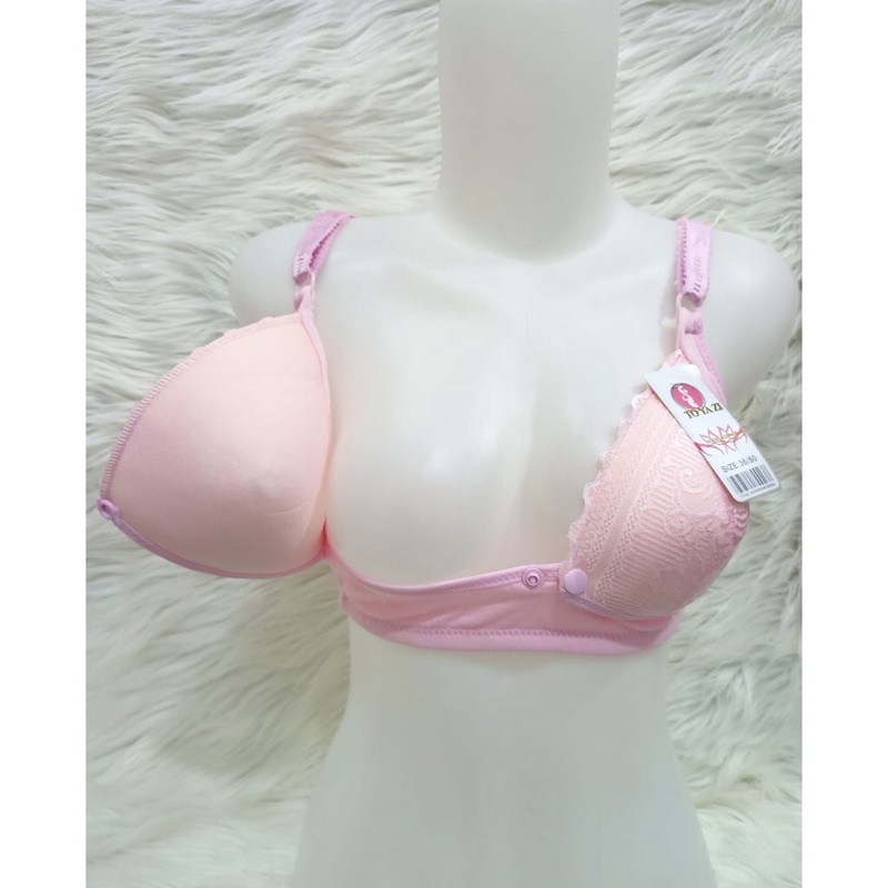 WEN LI  -  Bra BH MENYUSUI Tanpa Busa  Tanpa Kawat /  Bra Maternity / Nursing Bra / WNL 075-TYZ 462