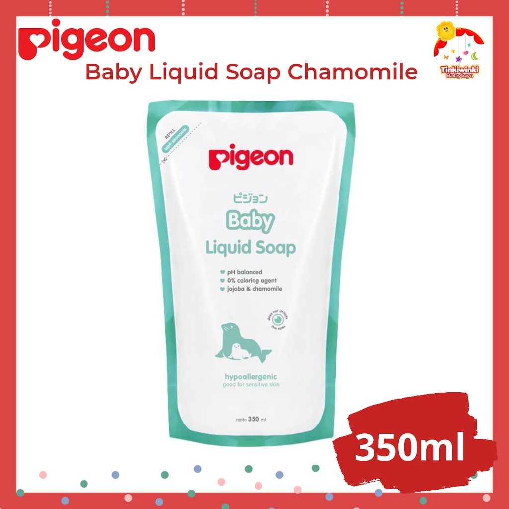 Pigeon Liquid Soap Chamomile 350ml REFILL