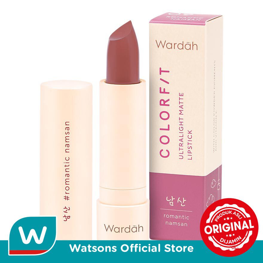 Wardah Colorfit Ultralight Matte Lipstick Korea Edition 09 Romantic Namsan