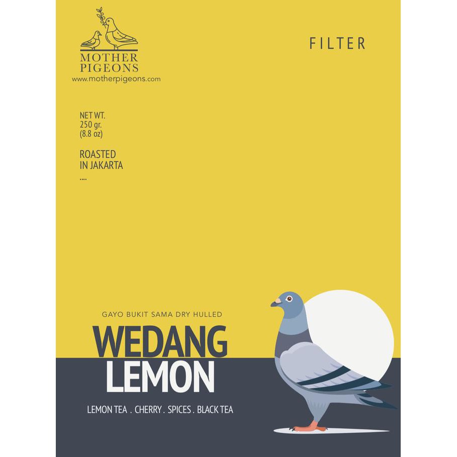 

Wedang Lemon (Gayo Bukit Sama Dry Hulled)