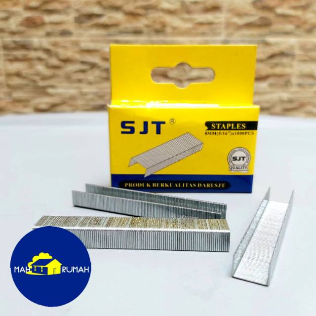 Refill Isi Staples Tembak Staple Gun Hekter - SJT 8mm 5/16&quot; 1008i (1.000 pcs)