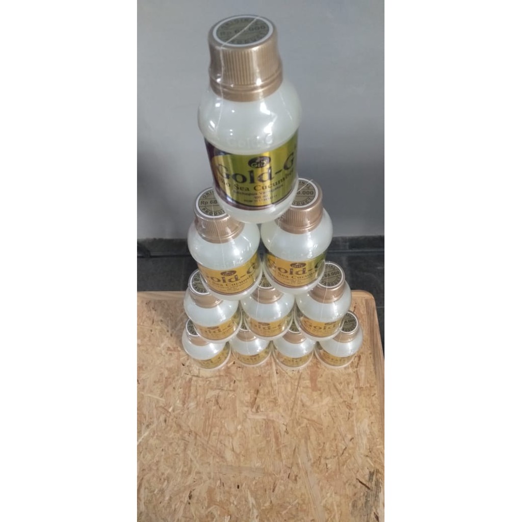 Jelly Gamat Bio Gold G 100ml Asli Original / Gold G Traveling Asli