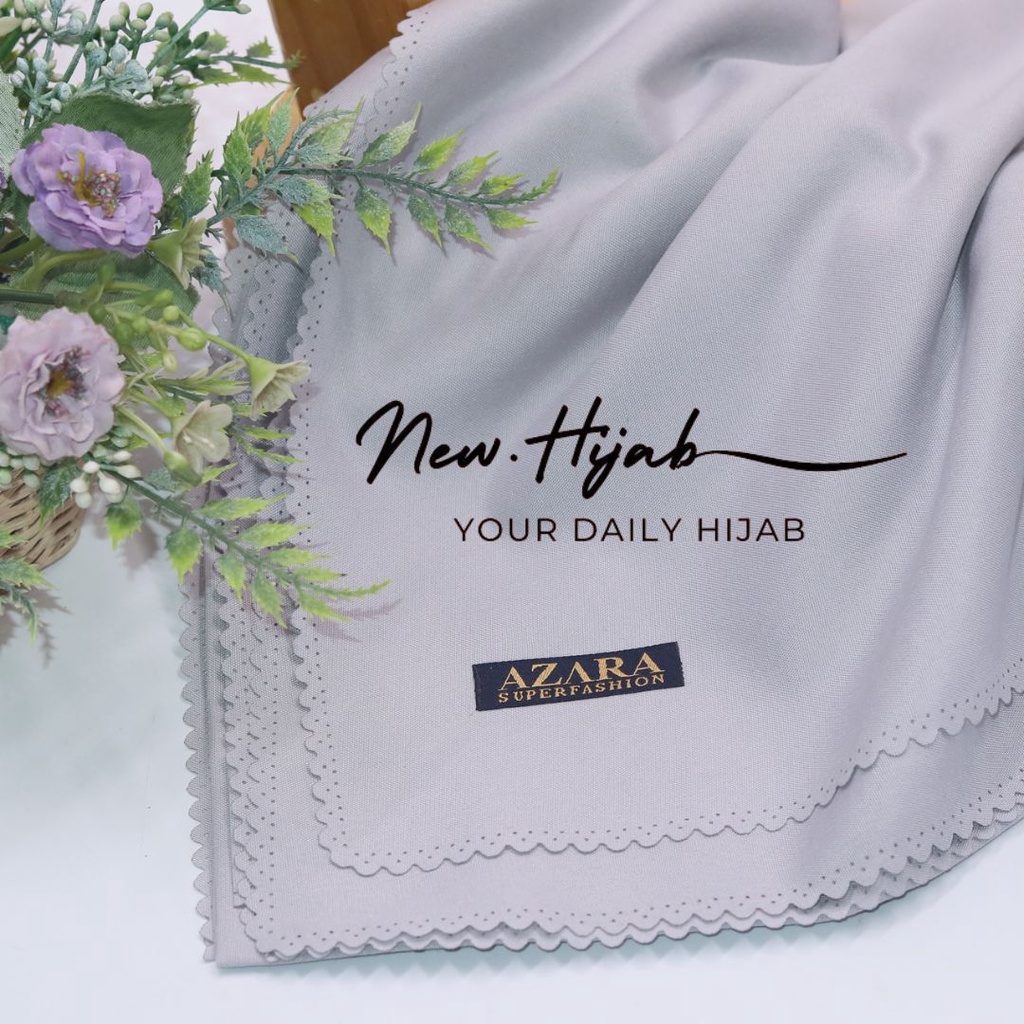 VOAL OSCARA PREMIUM LASER CUT / HIJAB SEGIEMPAT VOAL OSCARA / JILBAB VOAL OSCARA / SEGIEMPAT VOAL OSCARA / KERUDUNG POLOS VOAL OSCARA BY AZARA / HIJAB AZARA VOAL OSCARA