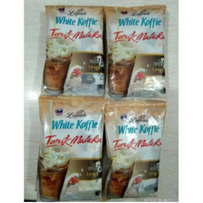 

Tarik Malaka white coffe LUWAK WHITE KOFFIE TARIK MALAKA RENCENG ISI 10 MURAH