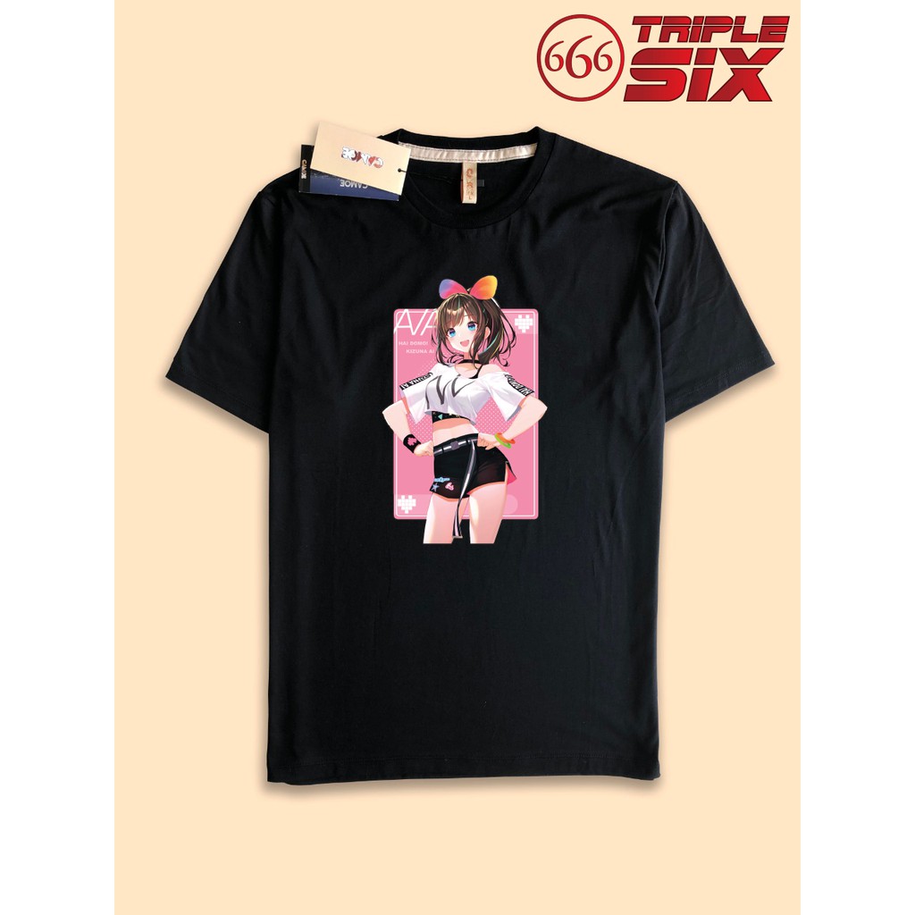 Kaos Tshirt Anime Vtuber Kizuna Ai Hello World