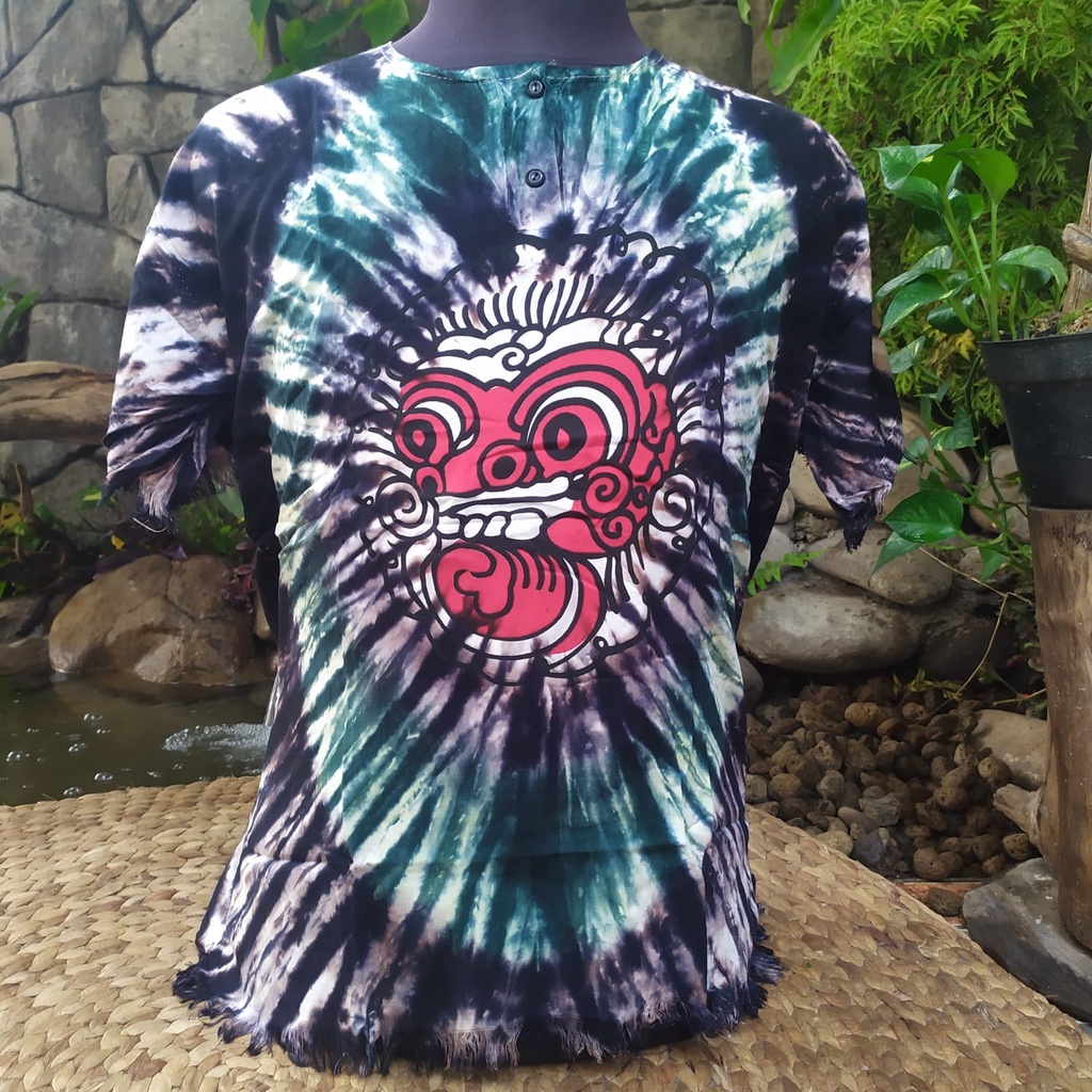 KAOS BALI BARONG KAOS TIE DYE  KAOS PANTAI BAJU BALI kaos santai