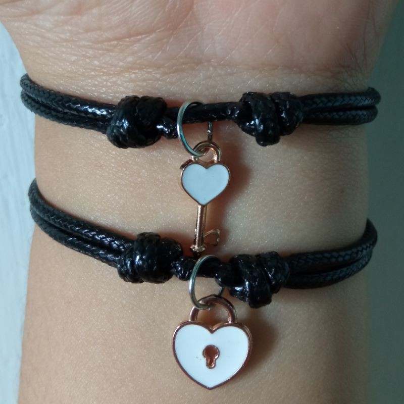 Gelang Kunci Gembok Pasangan/Couple