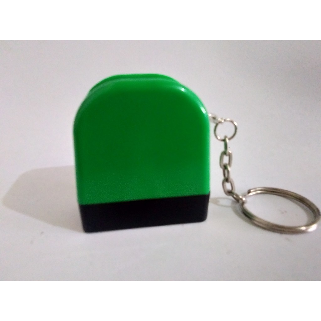 

tyvf Stempel Otomatis Gantungan Kunci