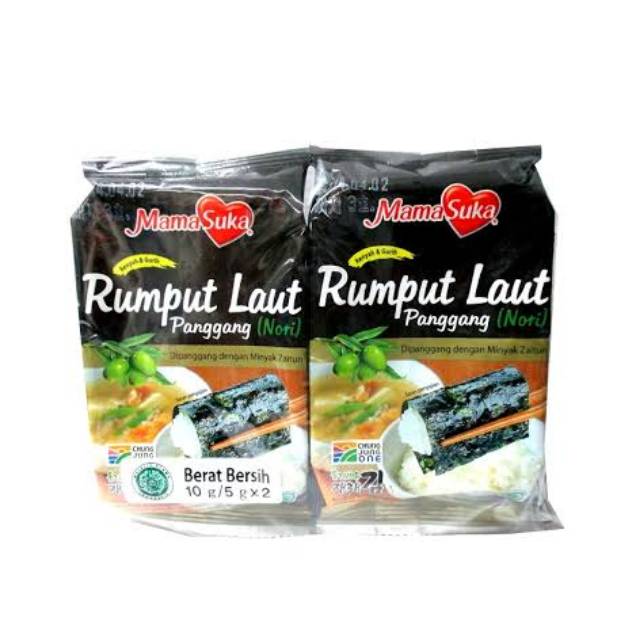 

Rumput laut panggang kering (Nori) Rasa Original