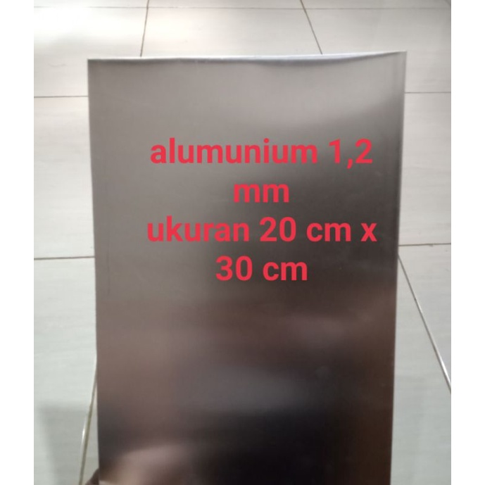 

plat alumunium 1,2 mm ukuran 20 cm x 30 cm