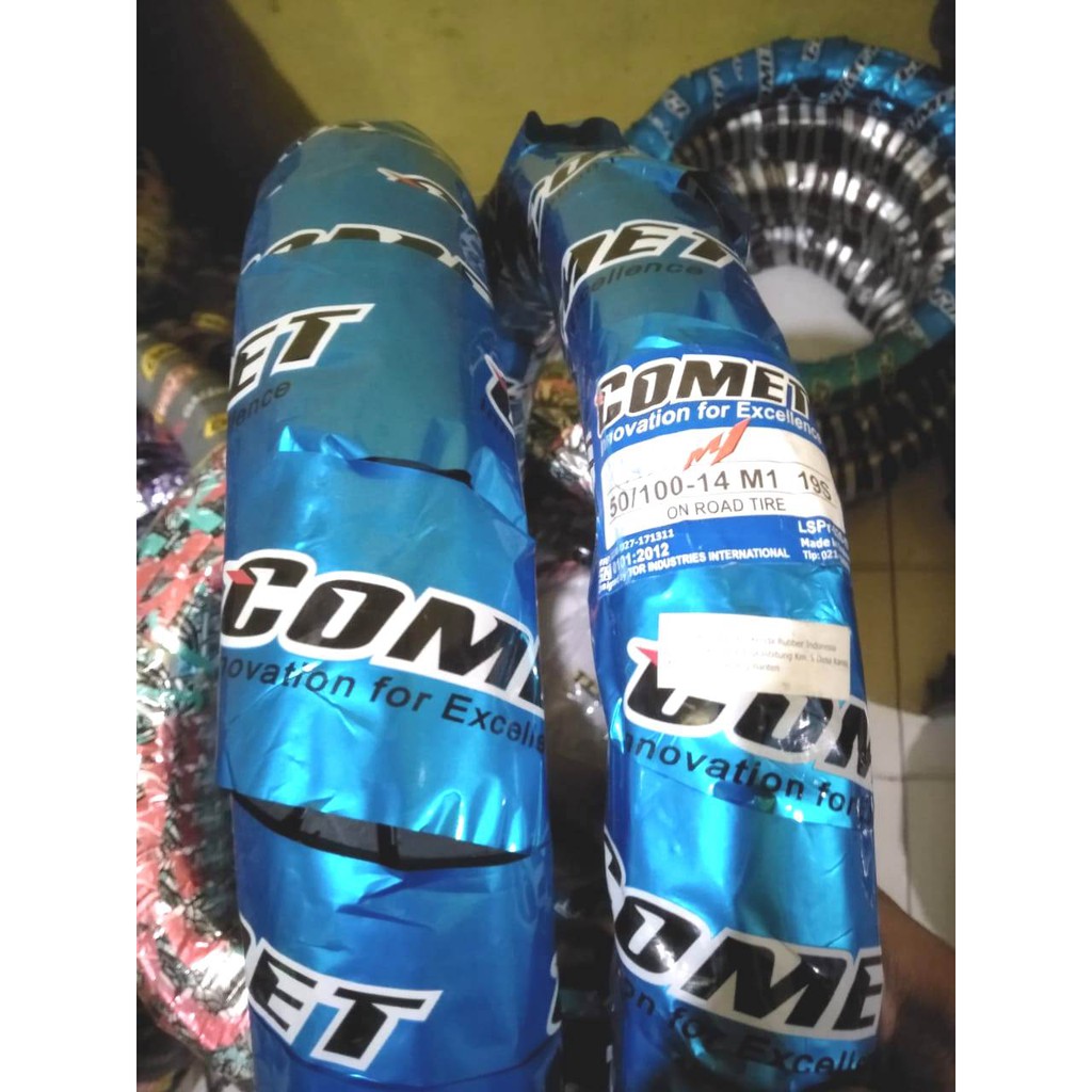 Ban luar matic comet (tube type/tubles) UK.50/100.14 for all matic