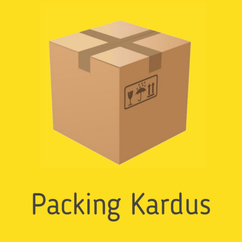 

[Tambahan] Packing Kardus / Bubble wrap