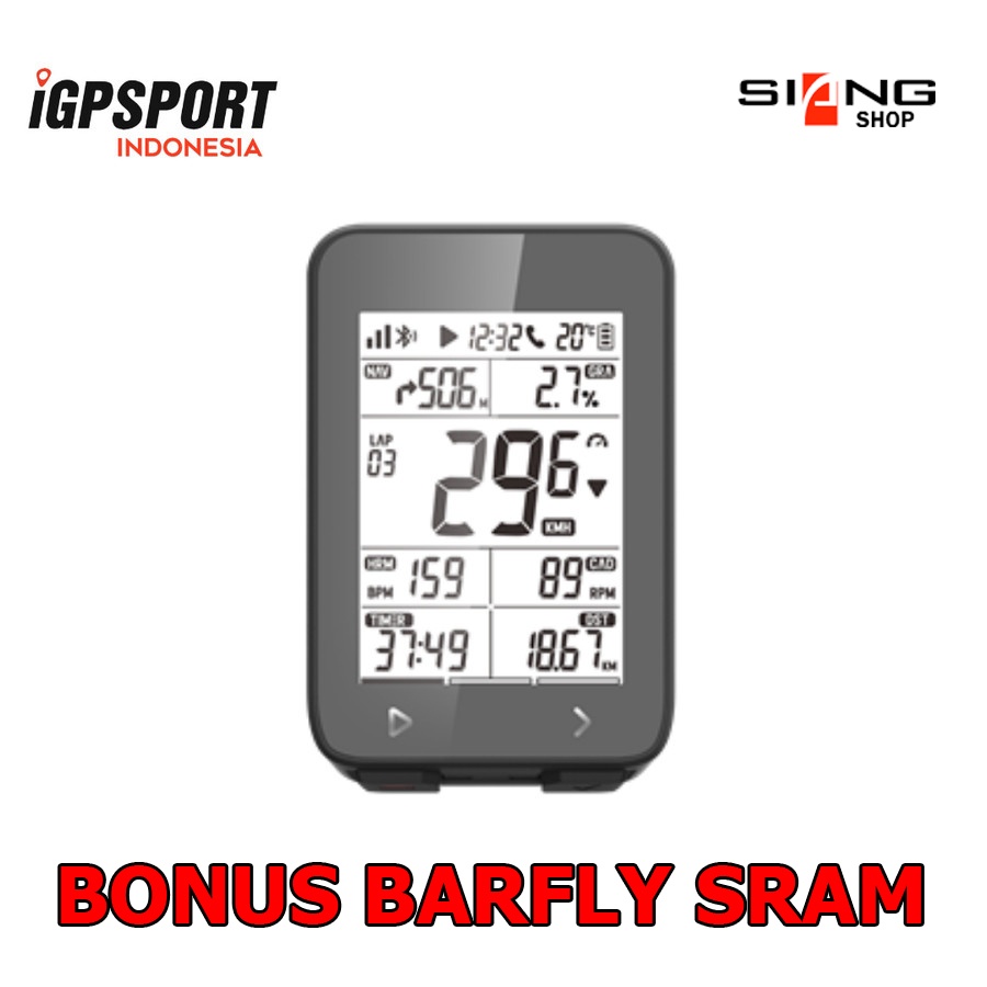 iGPSport IGS320 Bike Computer GPS Speedometer