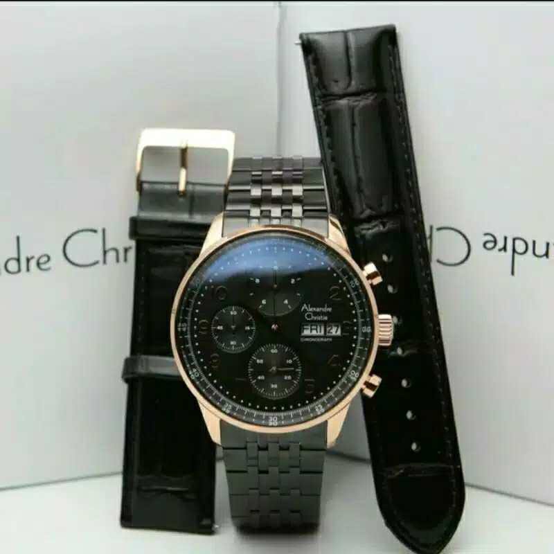 ORIGINAL Jam Tangan Pria Alexandre Christie AC 6492 / AC6492 / 6492 Garansi Resmi 1 Tahun