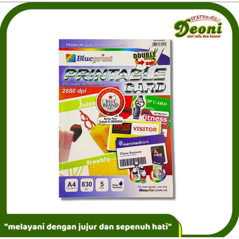 Blueprint PVC ID Card