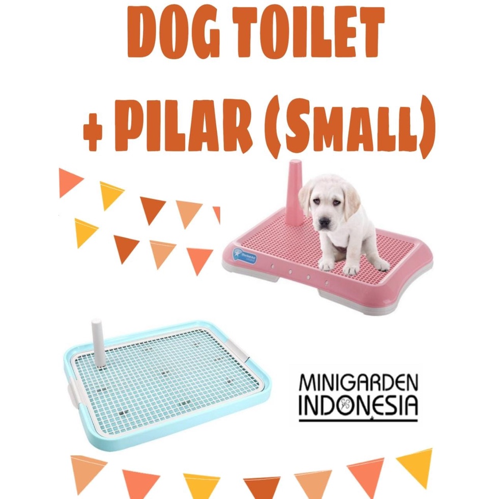 DOG TOILET PILAR SMALL TP 061 TRAINING PAD TRAY TEMPAT PIPIS ANJING