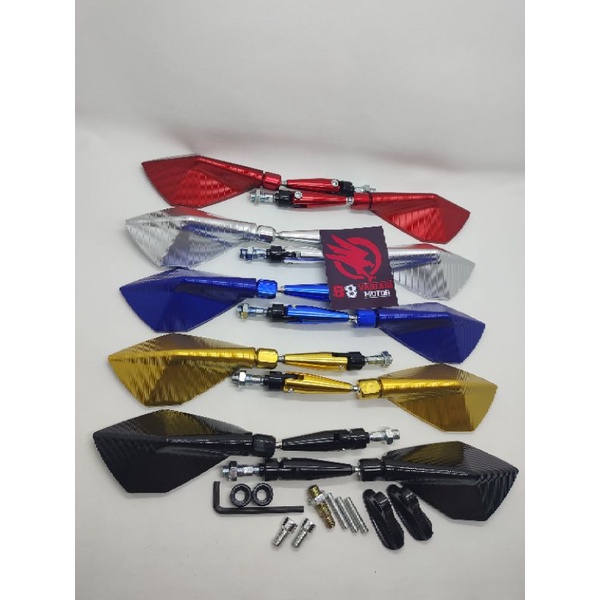 Spion Tomok kecil 2772 universal - Spion Tomok 2772 Variasi Gagang CNC Mini Beat Vario Scoopy Nmax Aerox Lexi PCX Vixion Sonic Jupiter