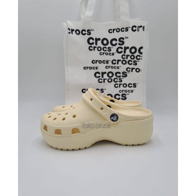 Crocs platform Clog / Crocs Classic platform / sandal Crocs wanita