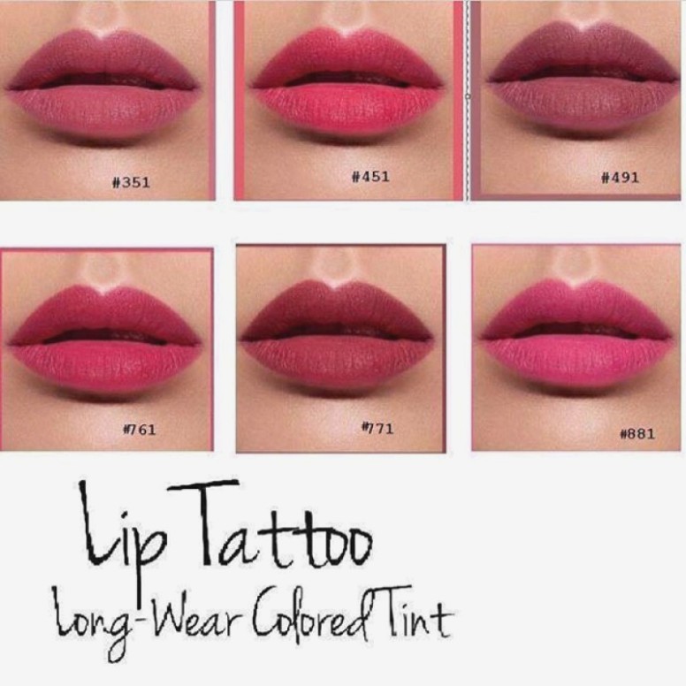 lip tattoo dior 491