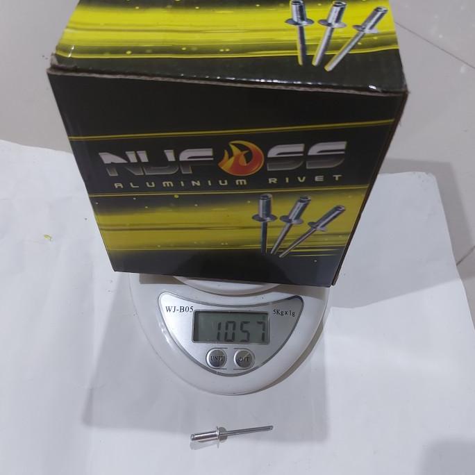 

PAKU RIVET RIFET 435 ALUMINIUM RIVET 3.2 X 9.5 MM tokokp4 Ayo Beli