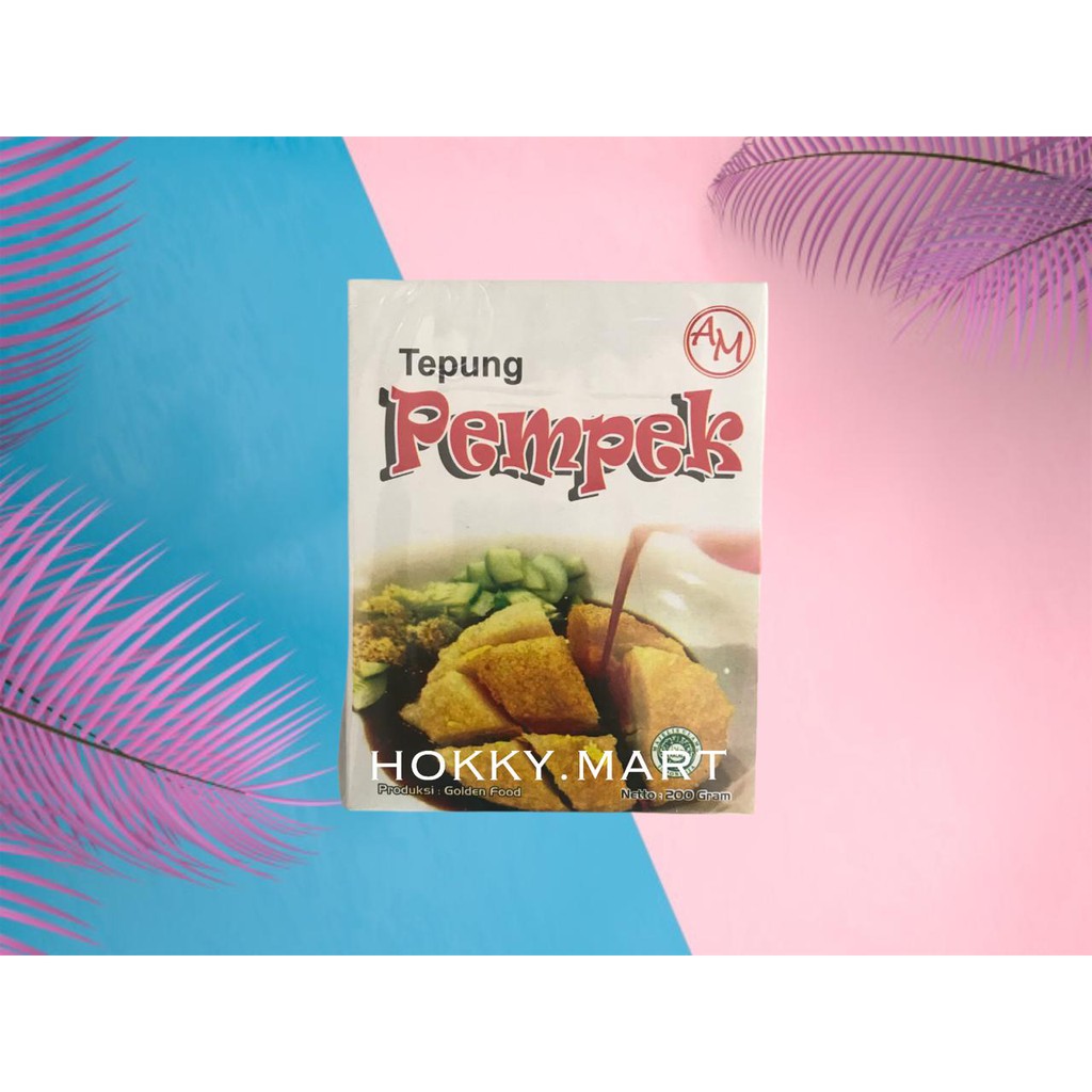 

(HOKKY) AM Tepung PEMPEK 200gr Halal / Tepung Bumbu Instant / Tepung Instant