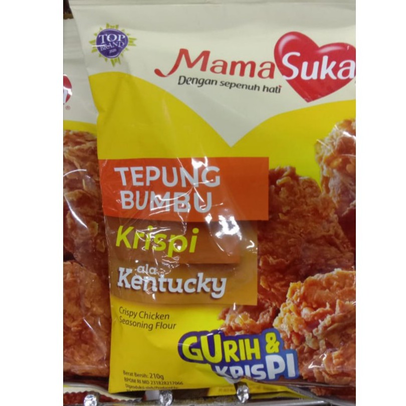 

Mama Suka Tepung Bumbu Krispi Ala Kentucky 210 gr
