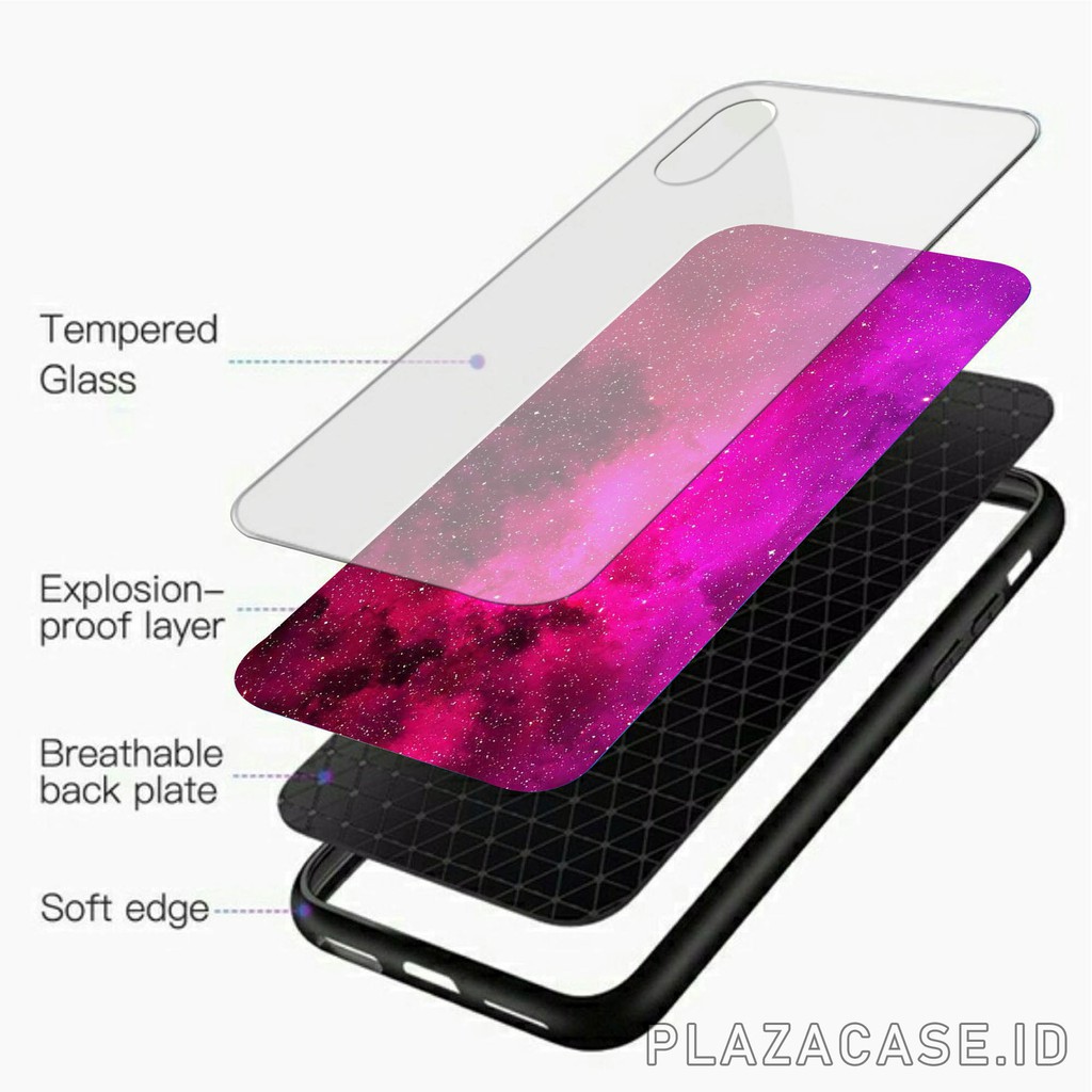 [K01]Soft Case Glass Kaca A10S A30S A50S A10 A20 A30 A50 A6+ S8+ J2 PRIME J4 J4+ J6+ J8 S7 EDGE