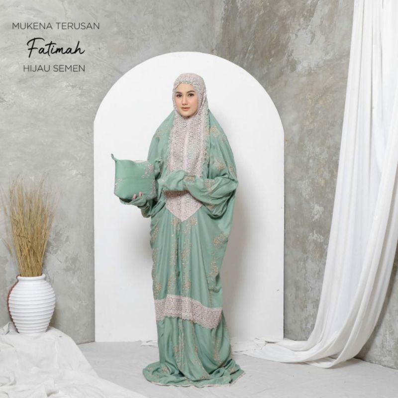 mukena terusan fatimah