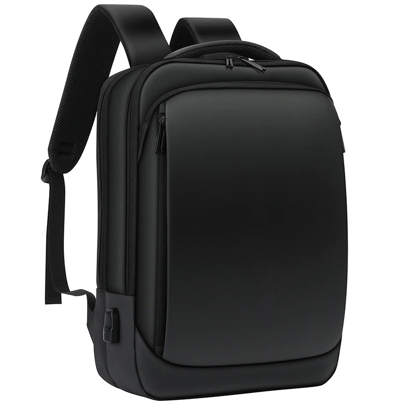 Tas Ransel Koper Laptop Backpack USB Charging Fit to Suitcase