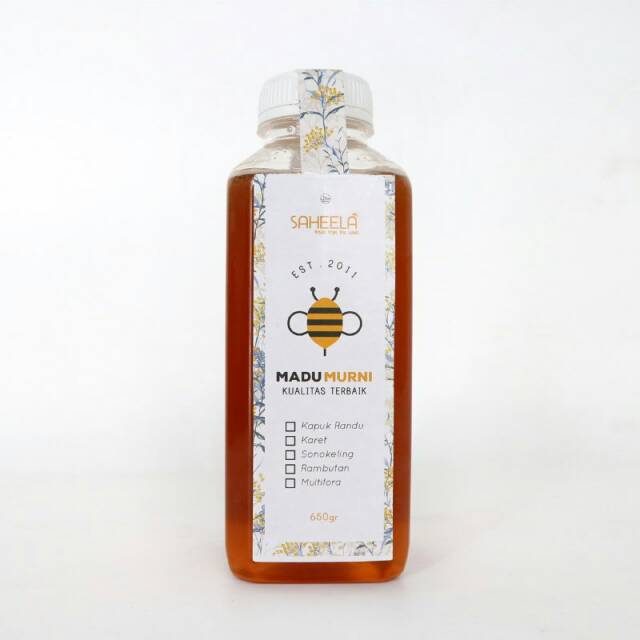 

Madu Murni Saheela 650 gram