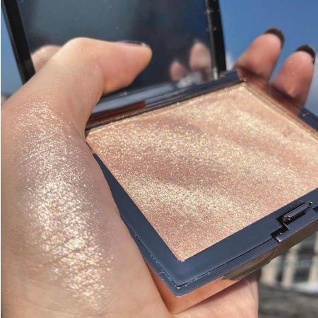 DB HOJO Highlighter Pallette ORI MAKE UP Waterproof ORIGINAL Glitter Highliter Bedak Padat Powder Kosmetik Wajah Perawatan PINK SILVER GOLDEN Tahan Anti Air