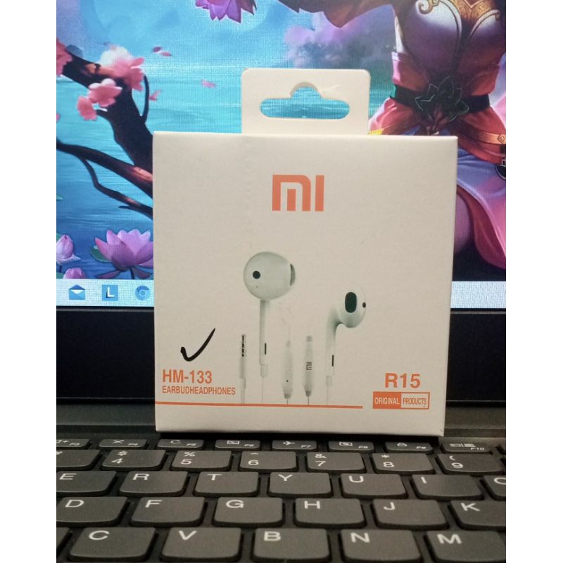 Handsfree Earphone Handset Brand MH133 Xiaomi Extra Bass