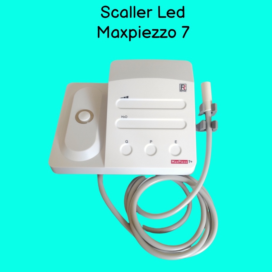 Scaller Scaler Ultrasonic LED Maxpiezo 7+ Portable set dengan Tabung