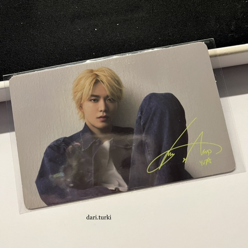 Photocard PC Yuta Nature Republic Natrep Cool Guy Denim