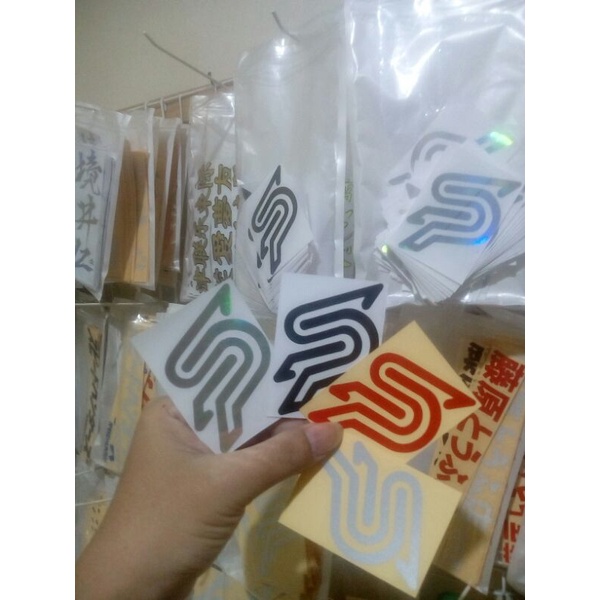 

sticker logo sp cutting