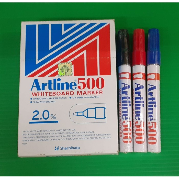 

SPIDOL WHITEBOARD ARTLINE 500 2.0mm | SPIDOL PAPAN TULIS | ATK