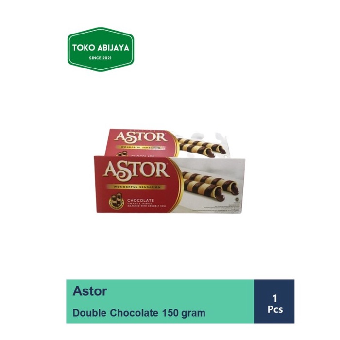 

Astor Double Coklat 150 Gram