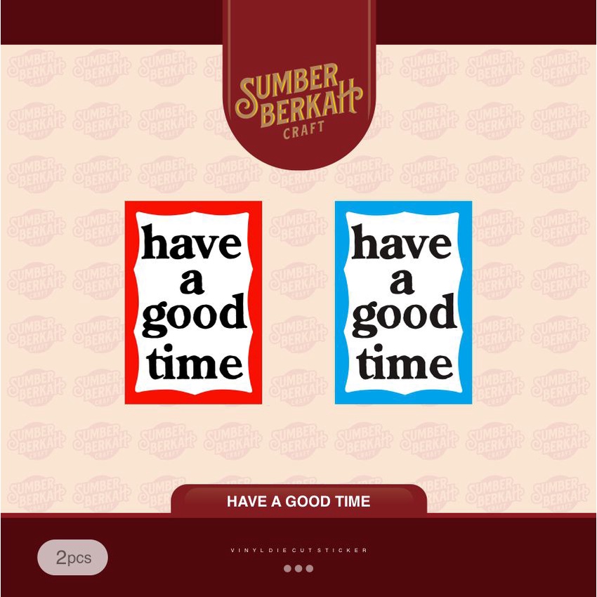 

STICKER HAVE A GOOD DAY JP SMALL