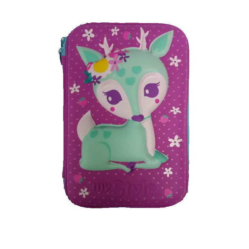 

My Style TM 2217 Wild Purple Deer Hardtop Pencil Case